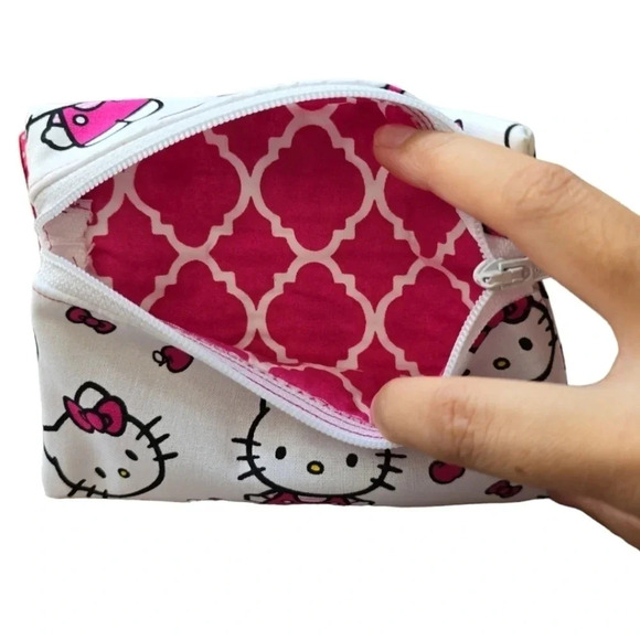 Cute Hello Kitty Coin Custom Homemade Purse Bag - Picture 3 of 3